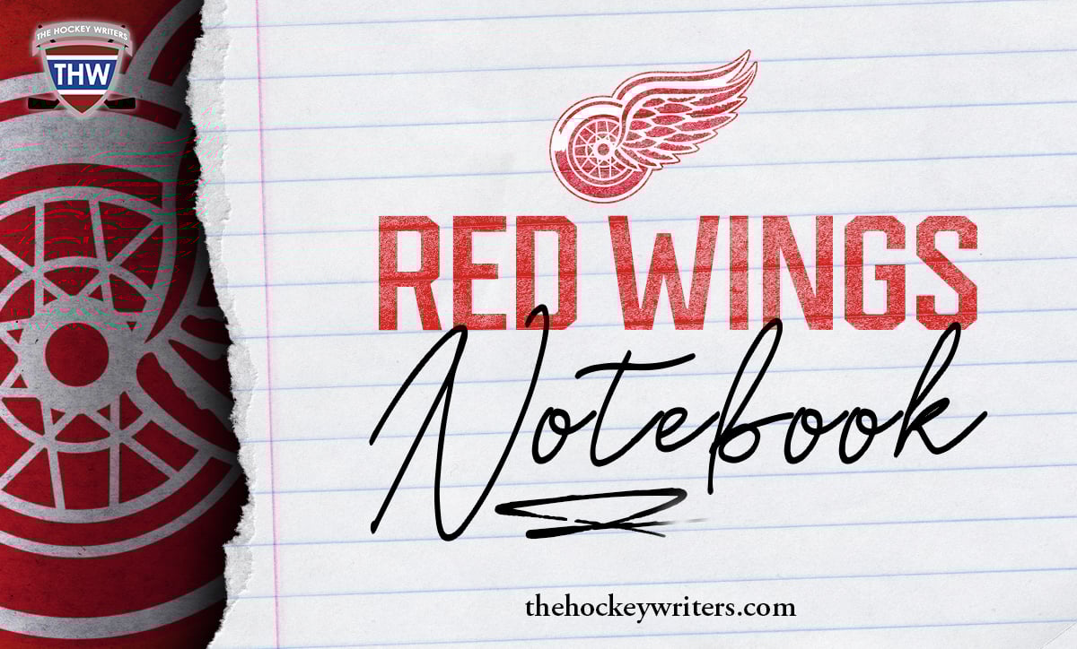 Detroit Red Wings Notebook