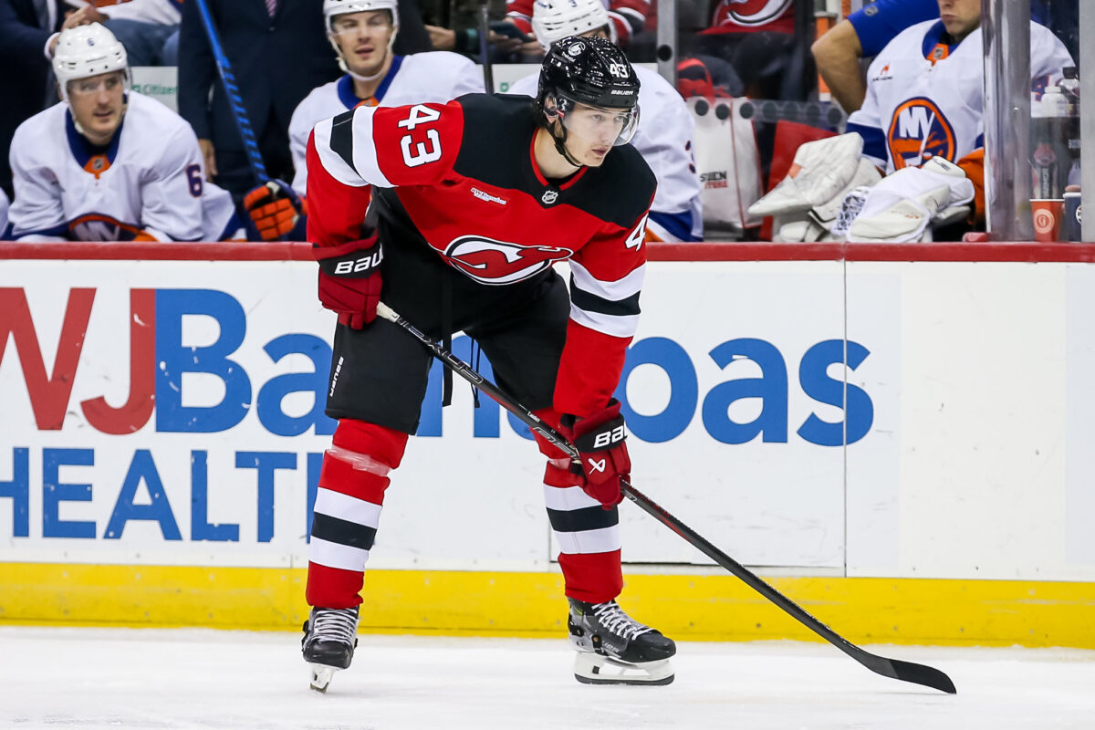 Luke Hughes New Jersey Devils