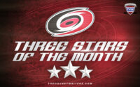 Carolina Hurricanes’ 3 Stars of January