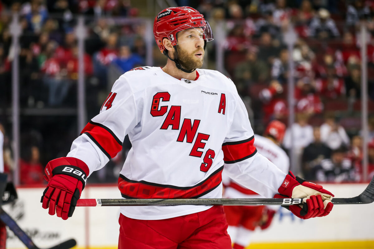 Jaccob Slavin Carolina Hurricanes