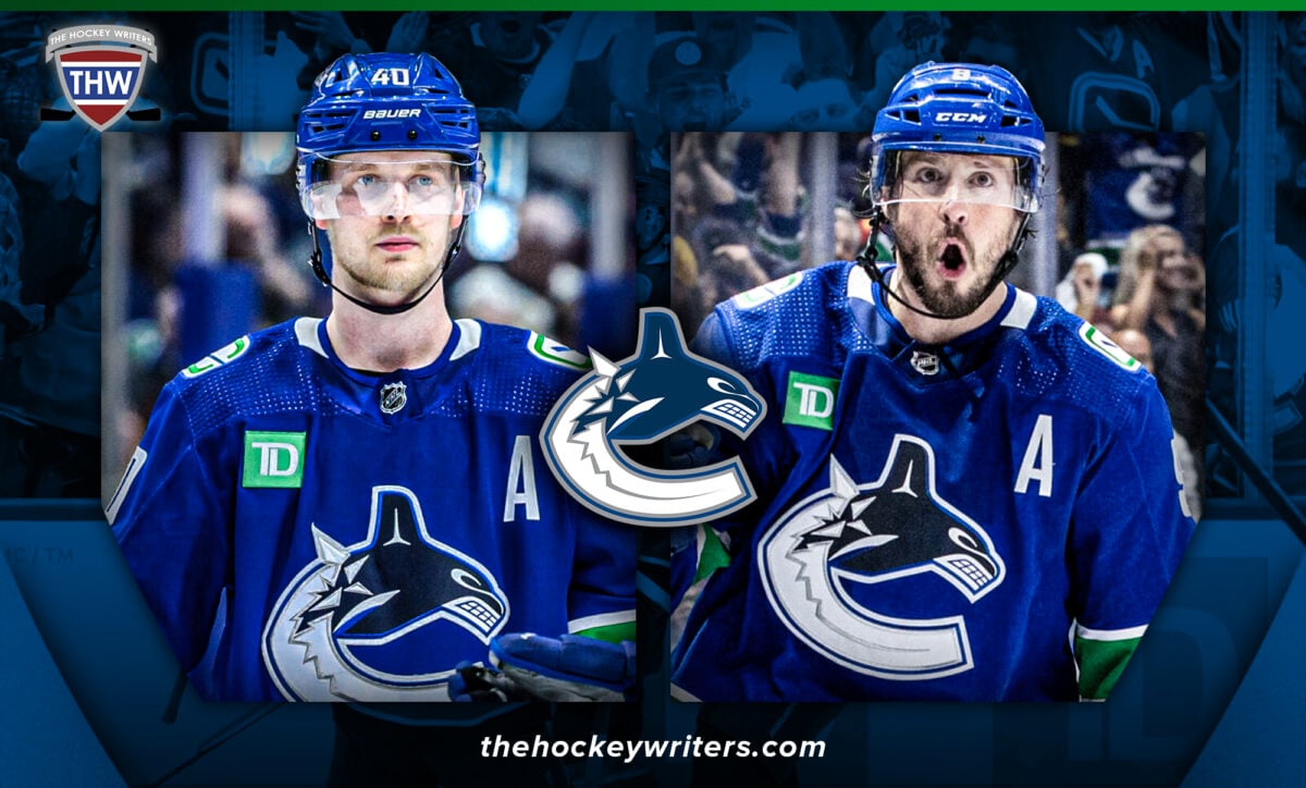 Elias Pettersson and J.T. Miller Vancouver Canucks
