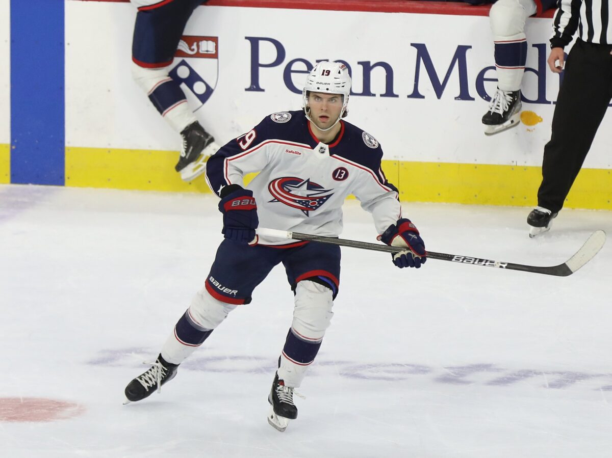 Adam Fantilli Columbus Blue Jackets
