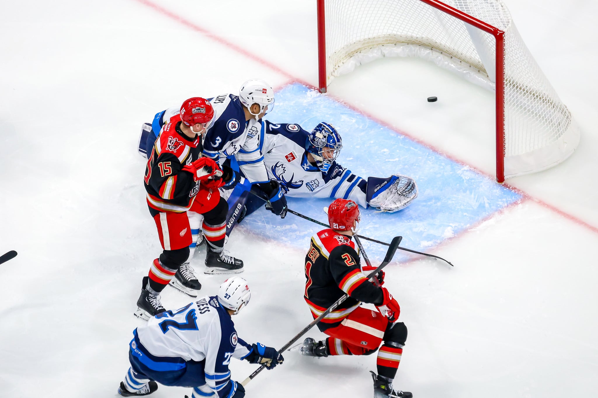 Moose Unable to Put Together Full 60-Minute Effort in Series Loss vs Griffins