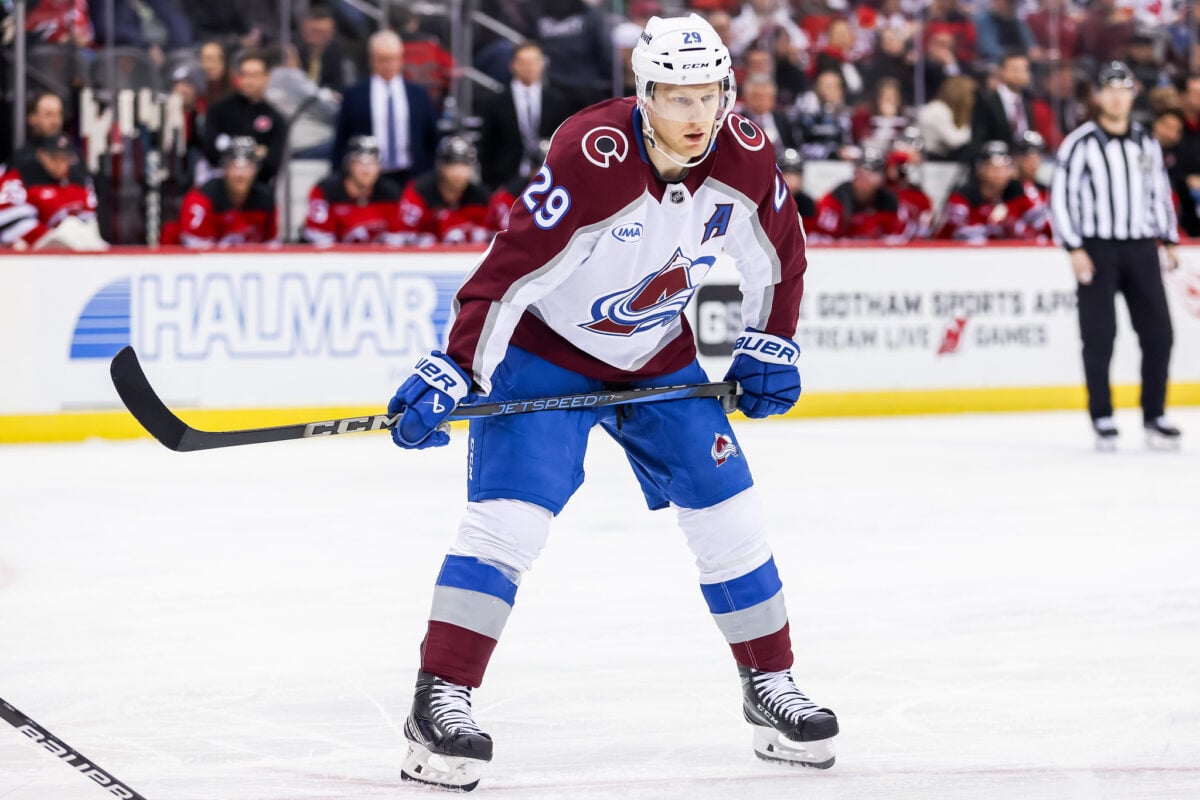 Nathan MacKinnon Colorado Avalanche