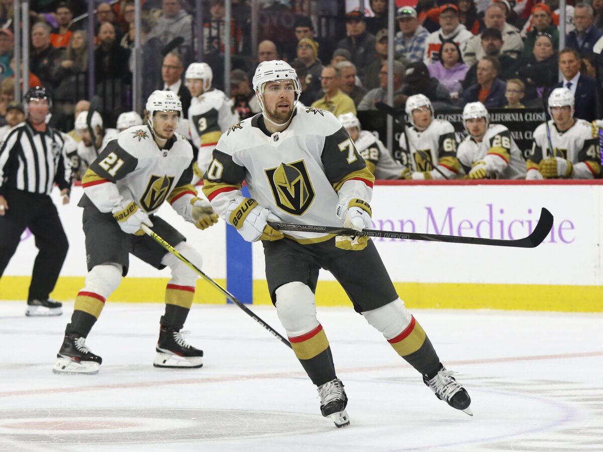 Tanner Pearson Vegas Golden Knights