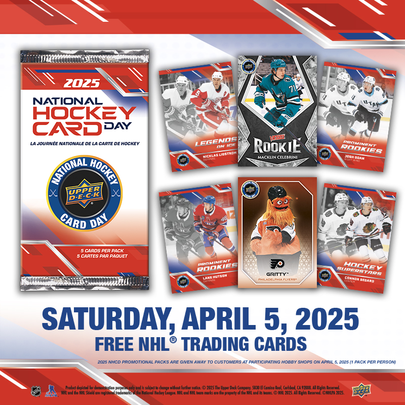 2025 Upper Deck National Hockey Card Day