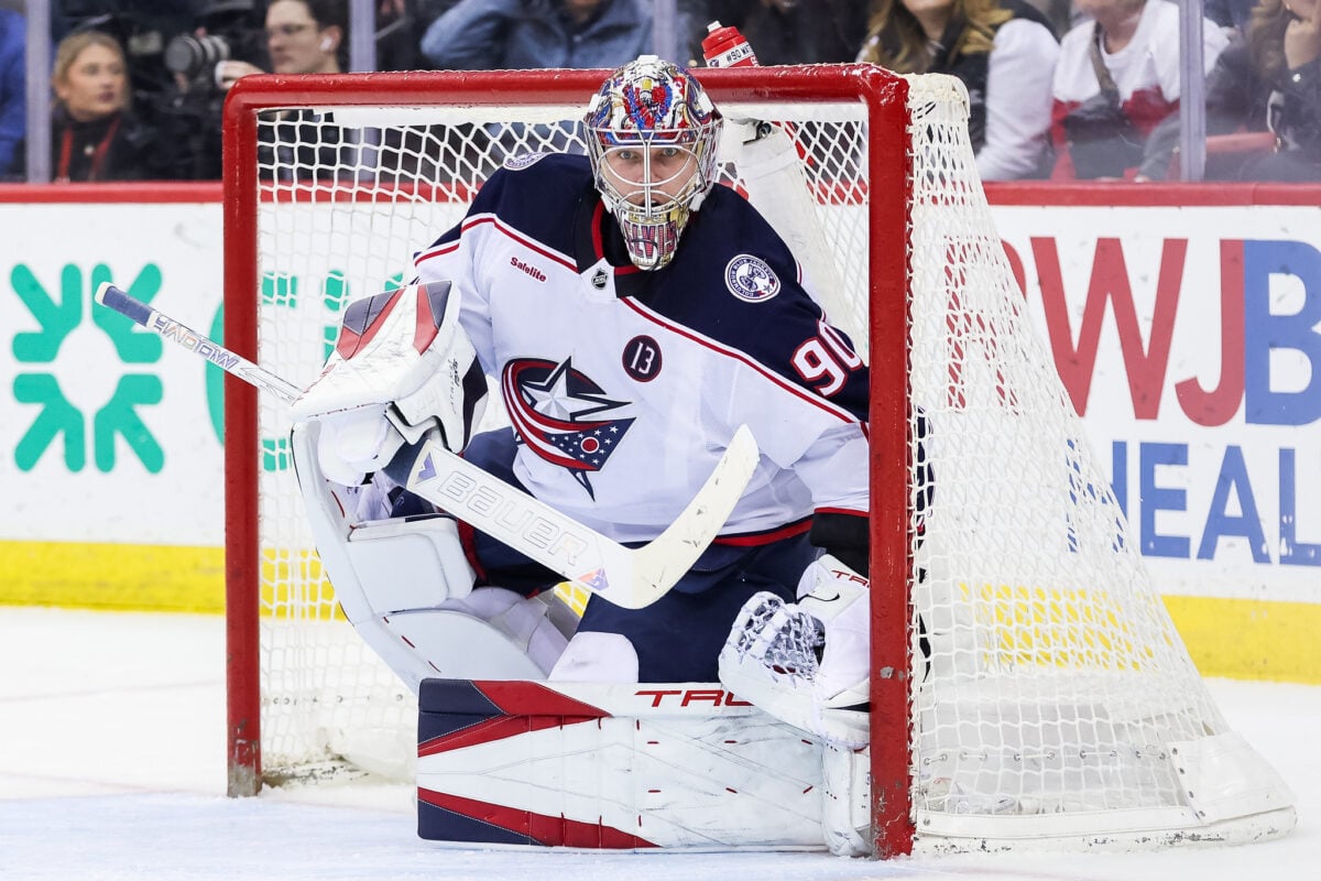 Elvis Merzlikins Columbus Blue Jackets