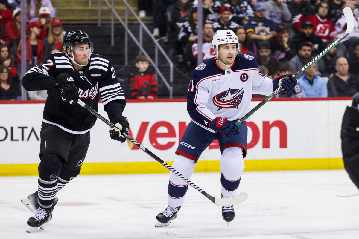 James van Riemsdyk Columbus Blue Jackets