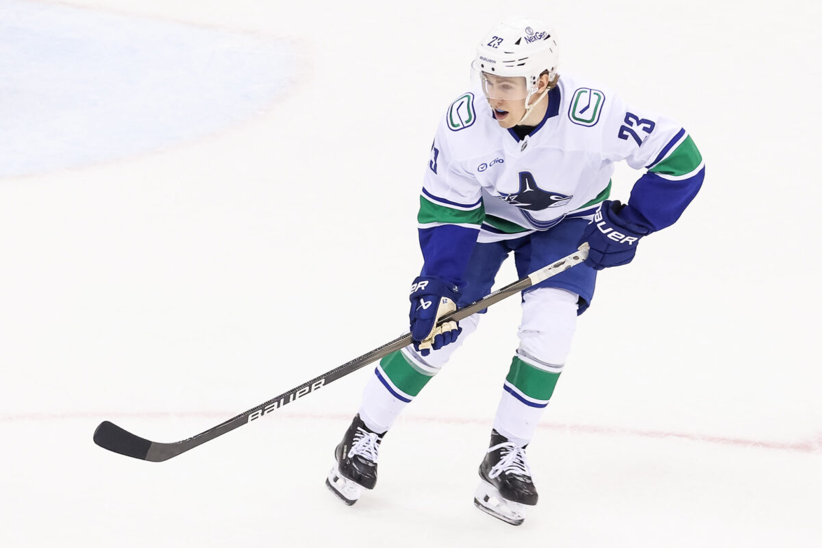 Jonathan Lekkerimaki Vancouver Canucks