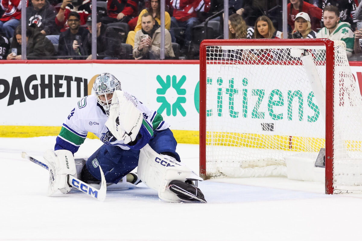 Thatcher Demko Vancouver Canucks