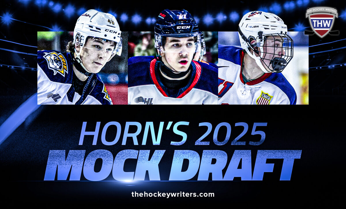 Logan Horn’s 2025 Mock Draft Matthew Schaefer, Michael Misa and James Hagens