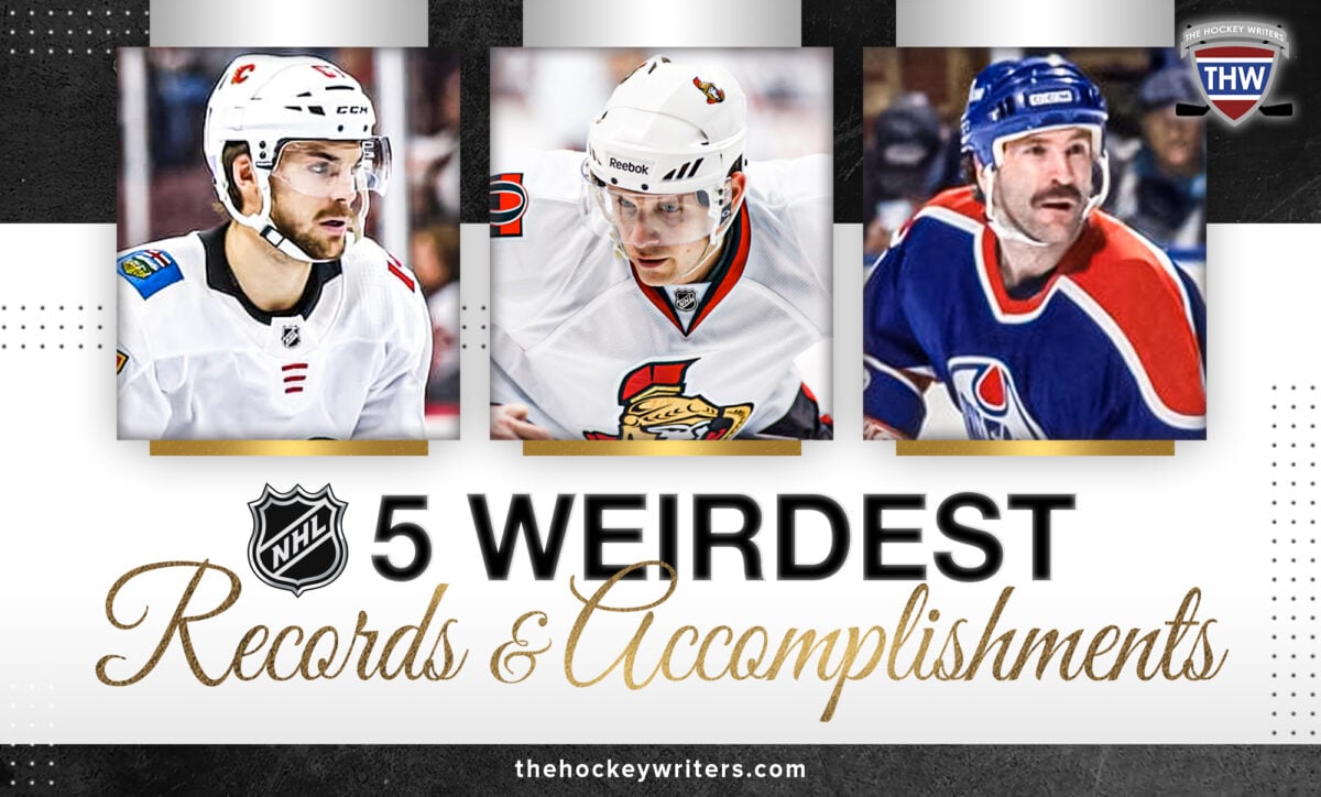 NHL's 5 Weirdest Records & Accomplishments, Michael Frolik Jason Spezza and Glenn Anderson