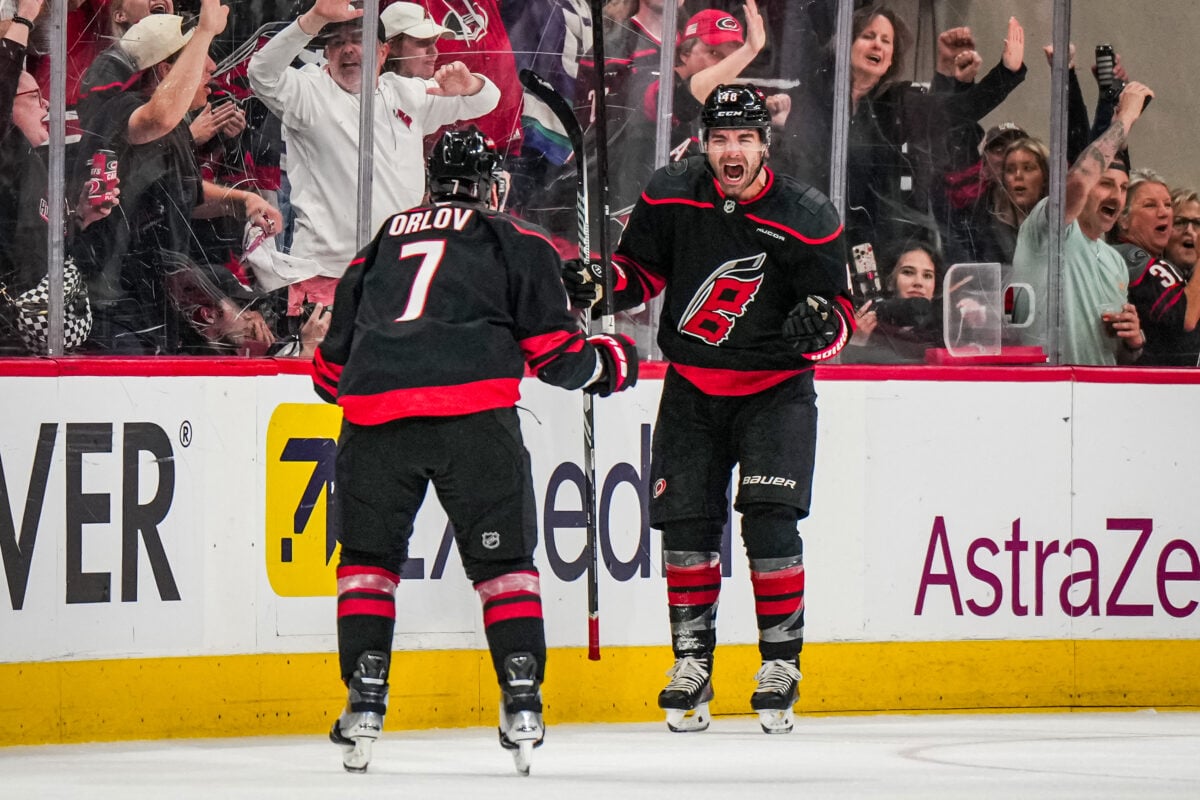 Jordan Martinook Carolina Hurricanes