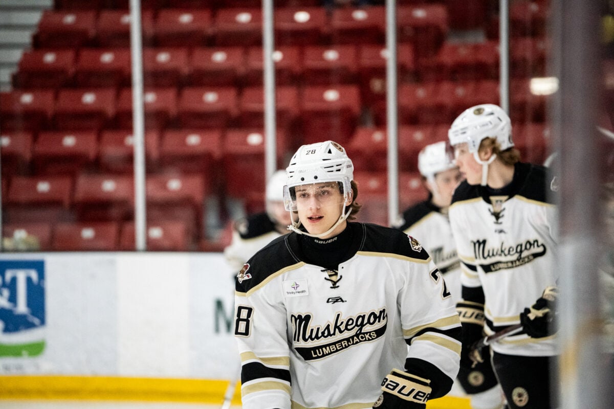 Luka Radivojevic Muskegon Lumberjacks