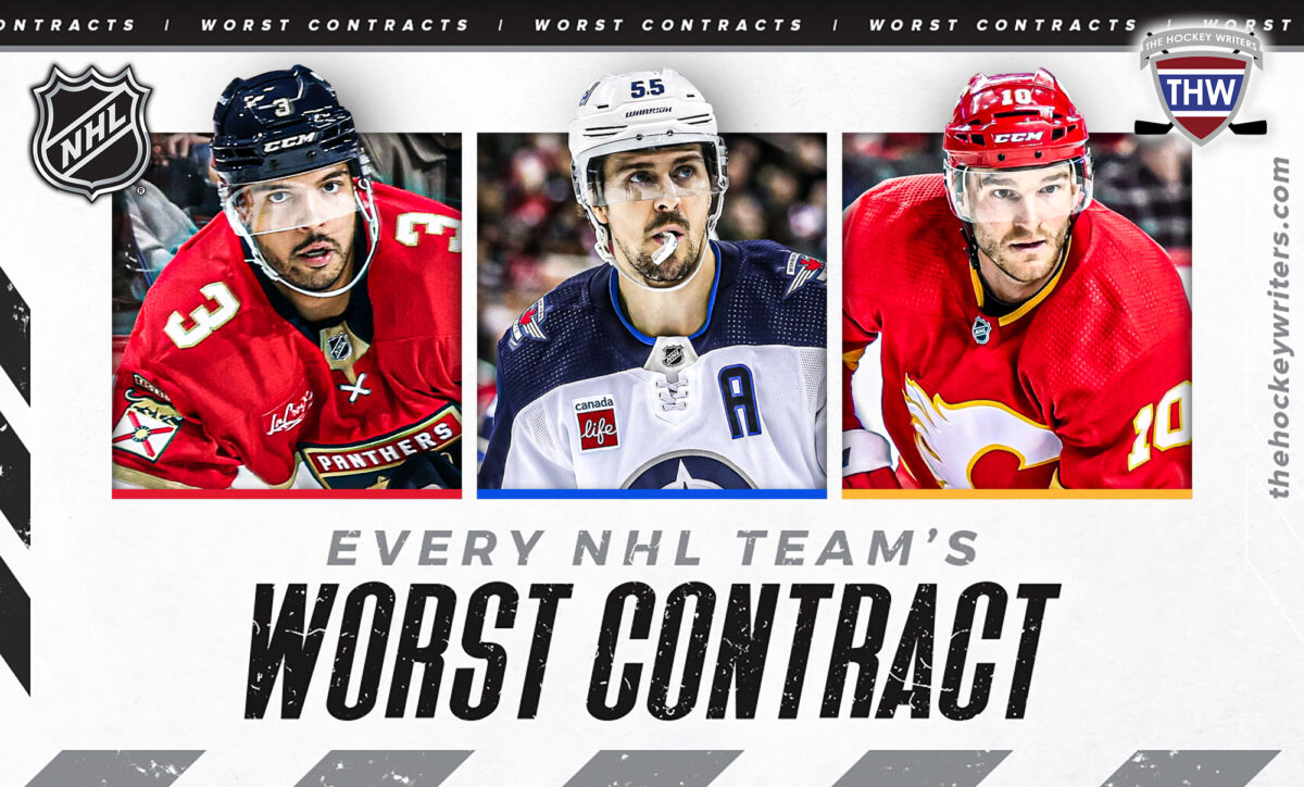 Every NHL Teams's Worst Contract Seth Jones, Mark Scheifele, and Jonathan Huberdeau