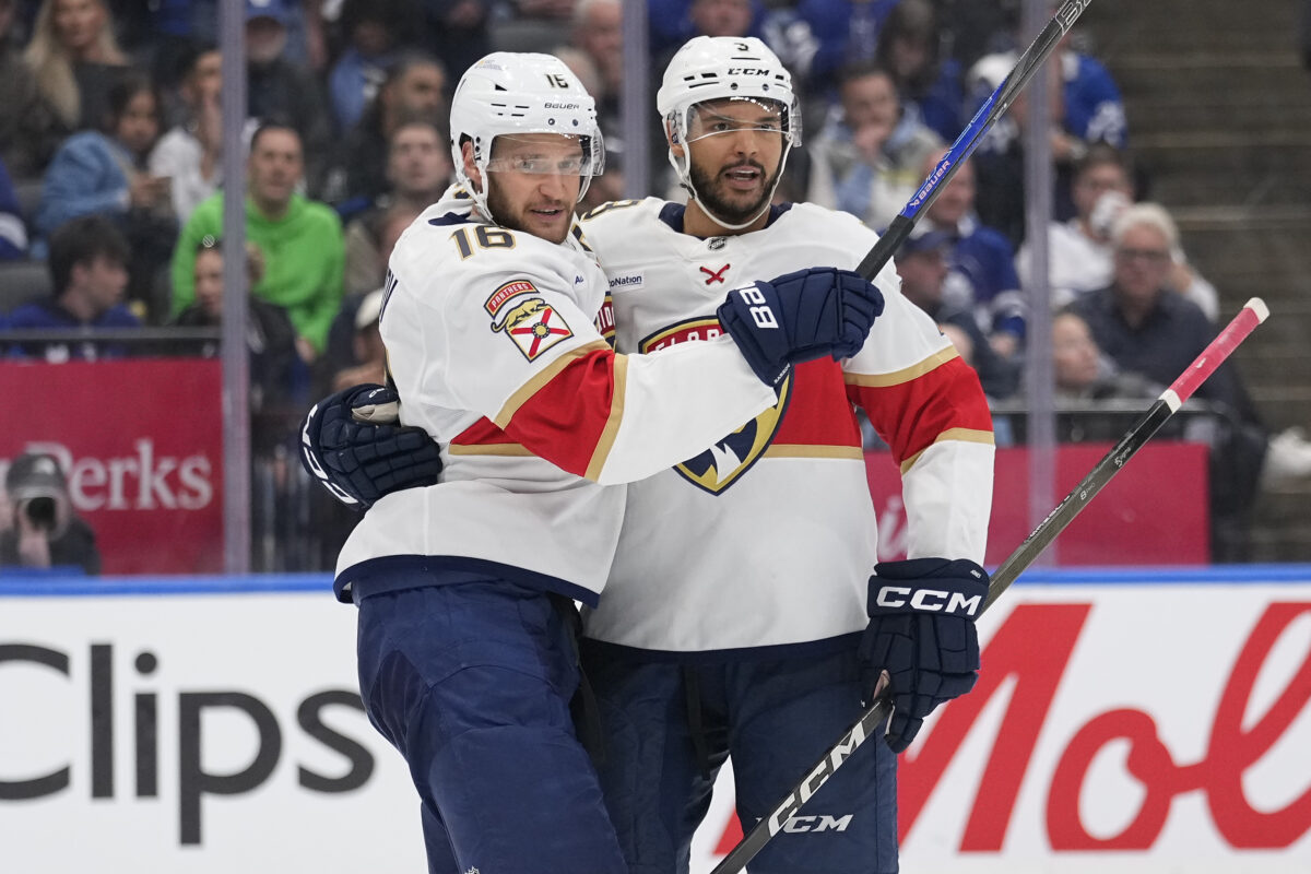 Aleksander Barkov Seth Jones Florida Panthers