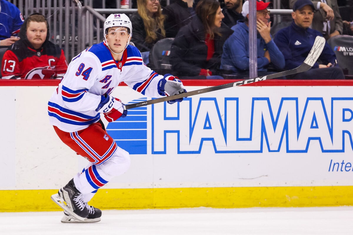 Gabriel Perreault New York Rangers