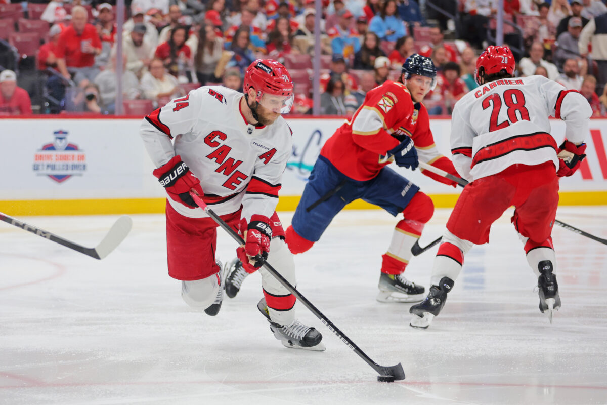 Jaccob Slavin Carolina Hurricanes