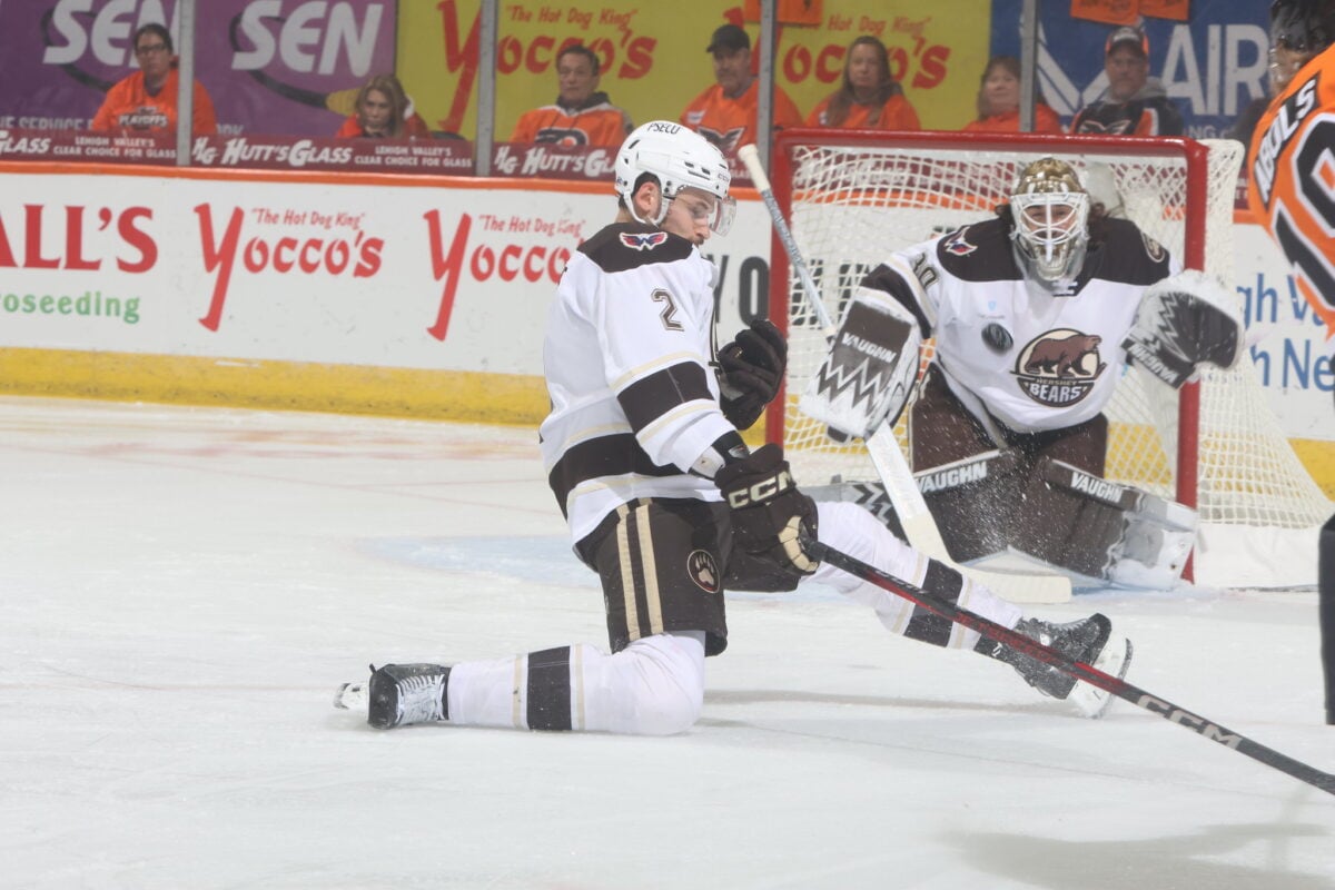 Jake Massie Clay Stevenson Hershey Bears