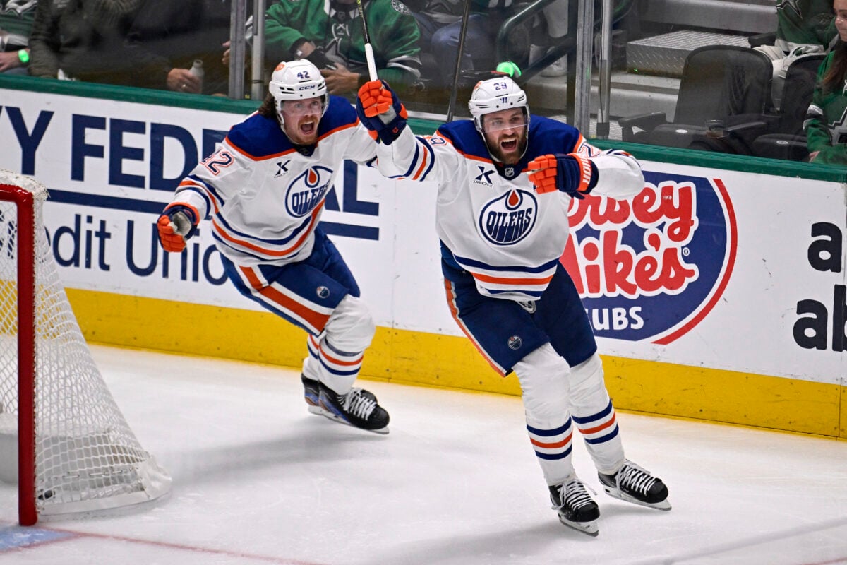 Leon Draisaitl Kasperi Kapanen Edmonton Oilers