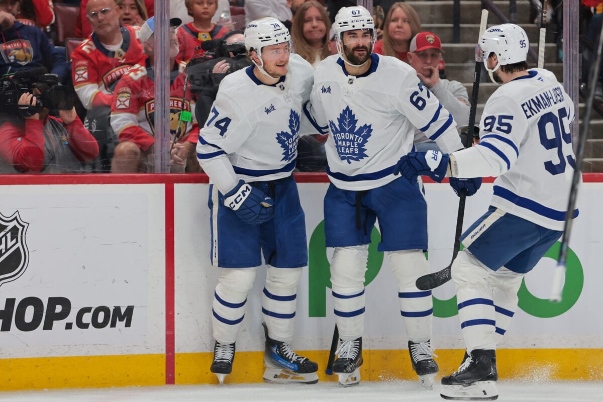Max Pacioretty Bobby McMann Oliver Ekman-Larsson Toronto Maple Leafs