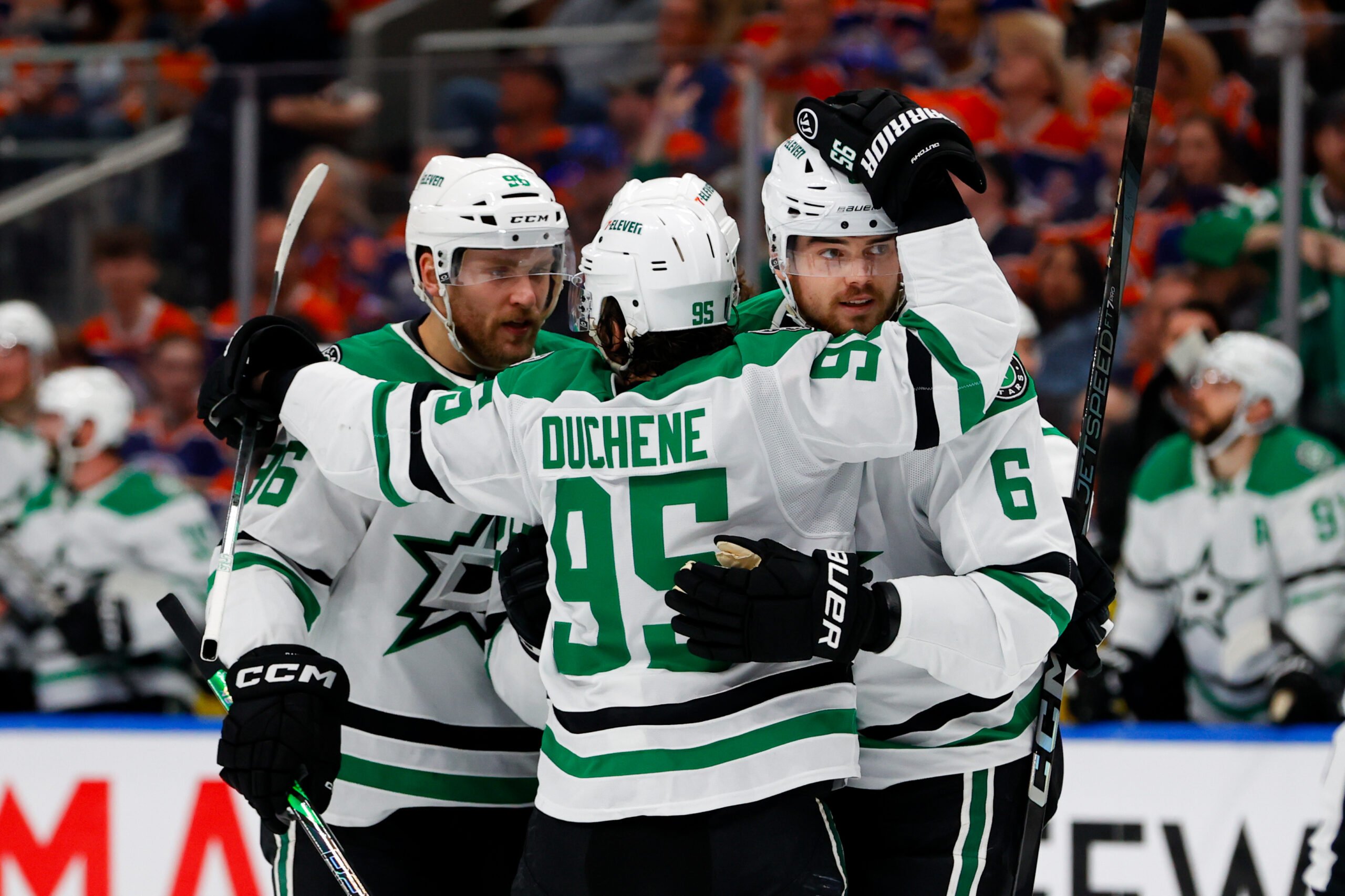 Mikko Rantanen Matt Duchene Lian Bichsel Dallas Stars