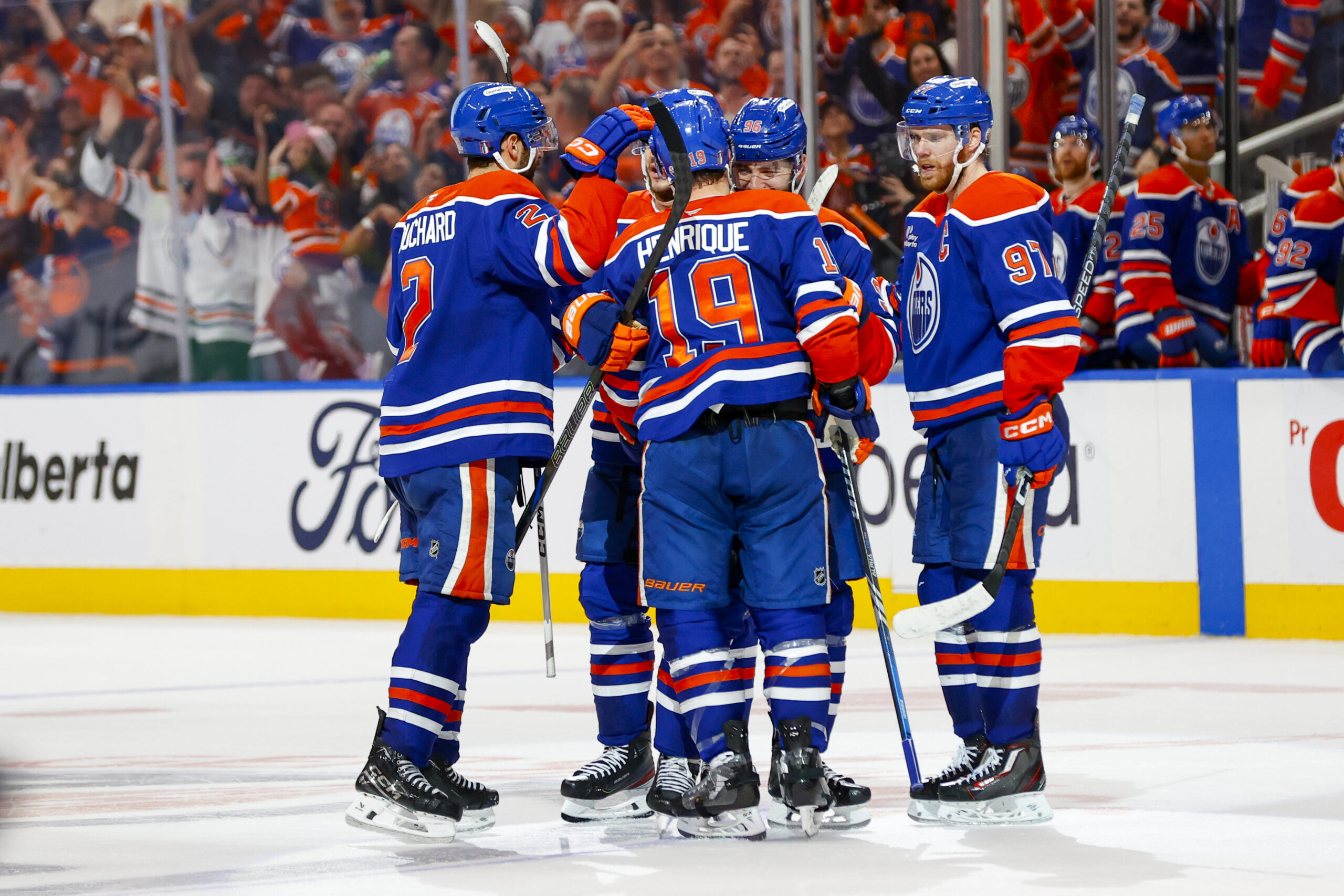 Edmonton Oilers Celebrate