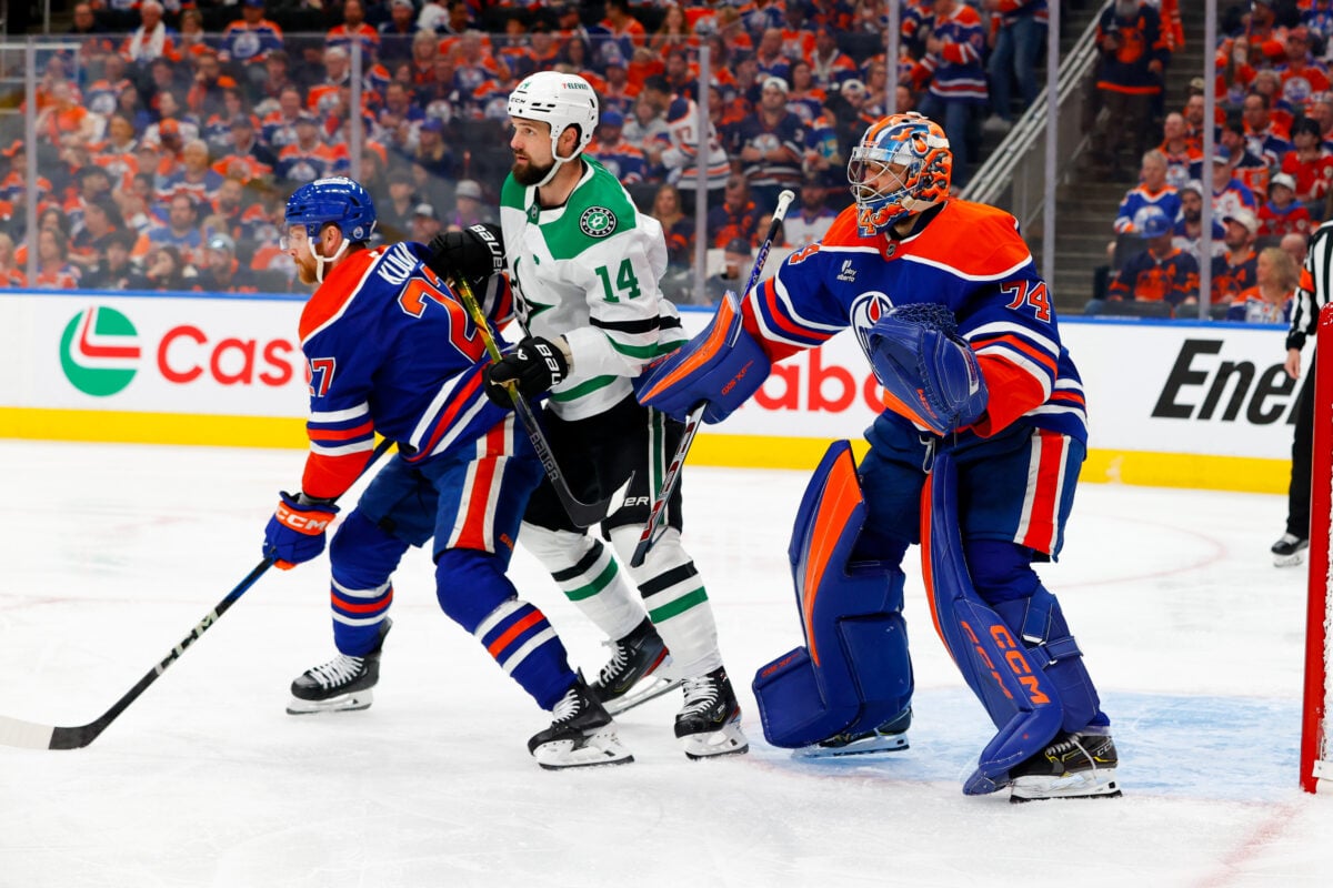 Stuart Skinner Brett Kulak Edmonton Oilers Jamie Benn Dallas Stars