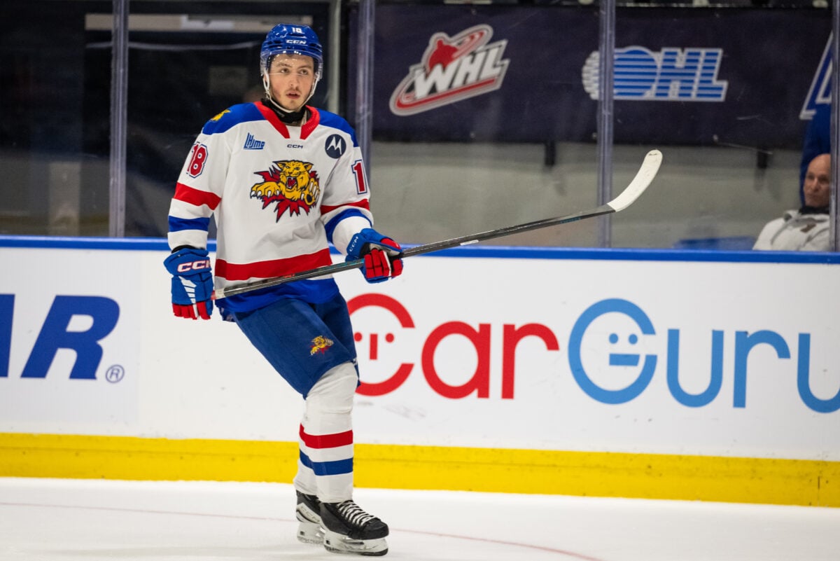 Caleb Desnoyers Moncton Wildcats