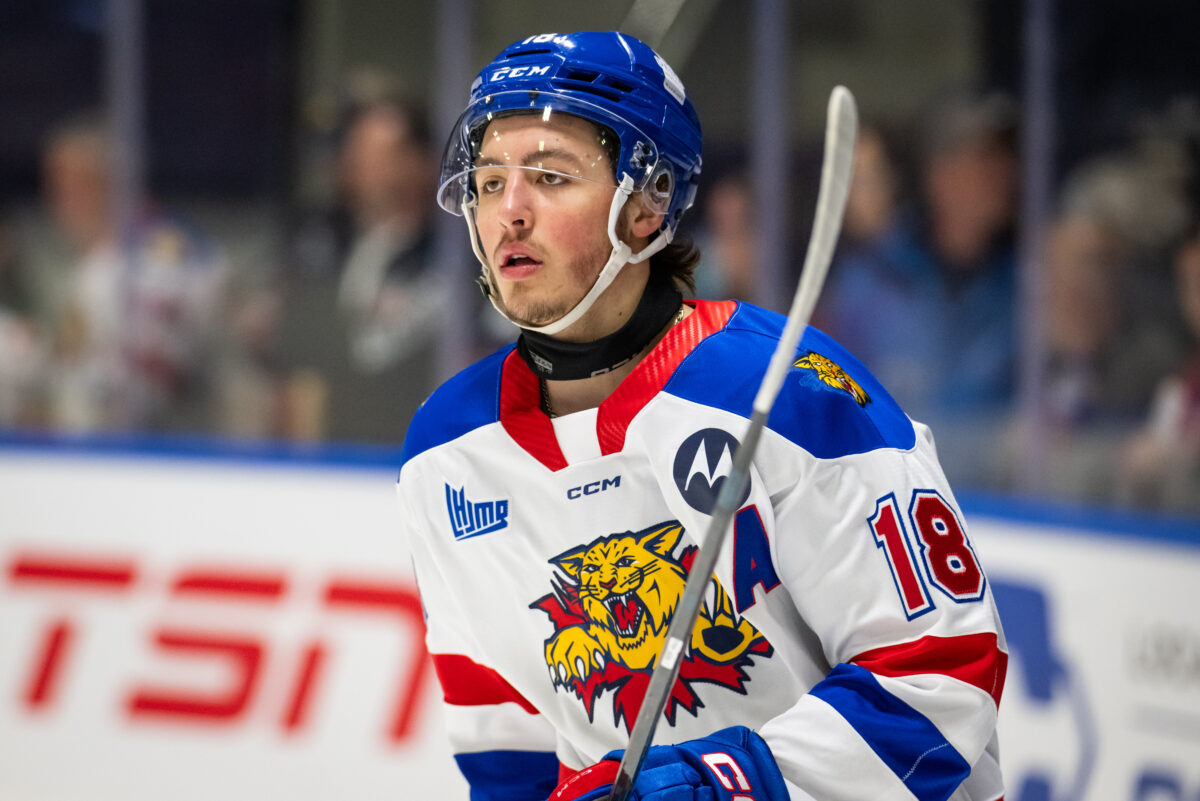 Caleb Desnoyers Moncton Wildcats