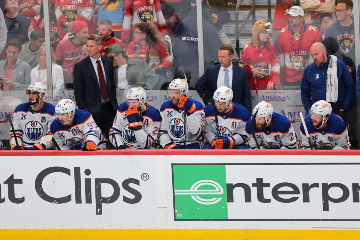 Edmonton Oilers Bench