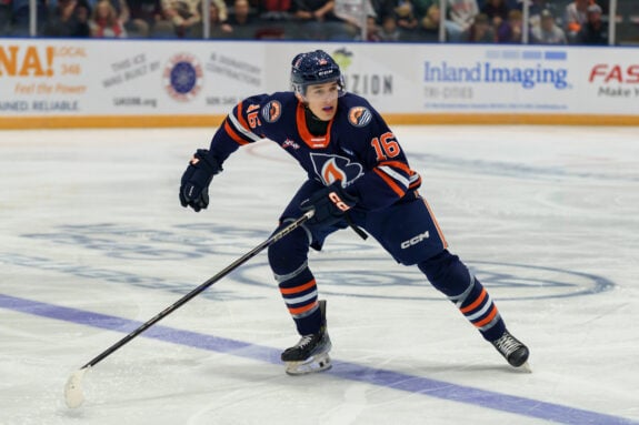 Oilers’ Tommy Lafreniere Takes Big Step With Summer Showcase Invite