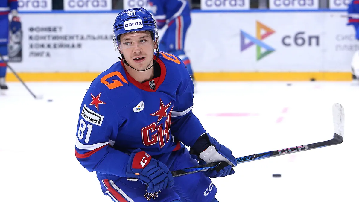 Arseni Gritsyuk, SKA St. Petersburg (Photo credit: HC SKA)