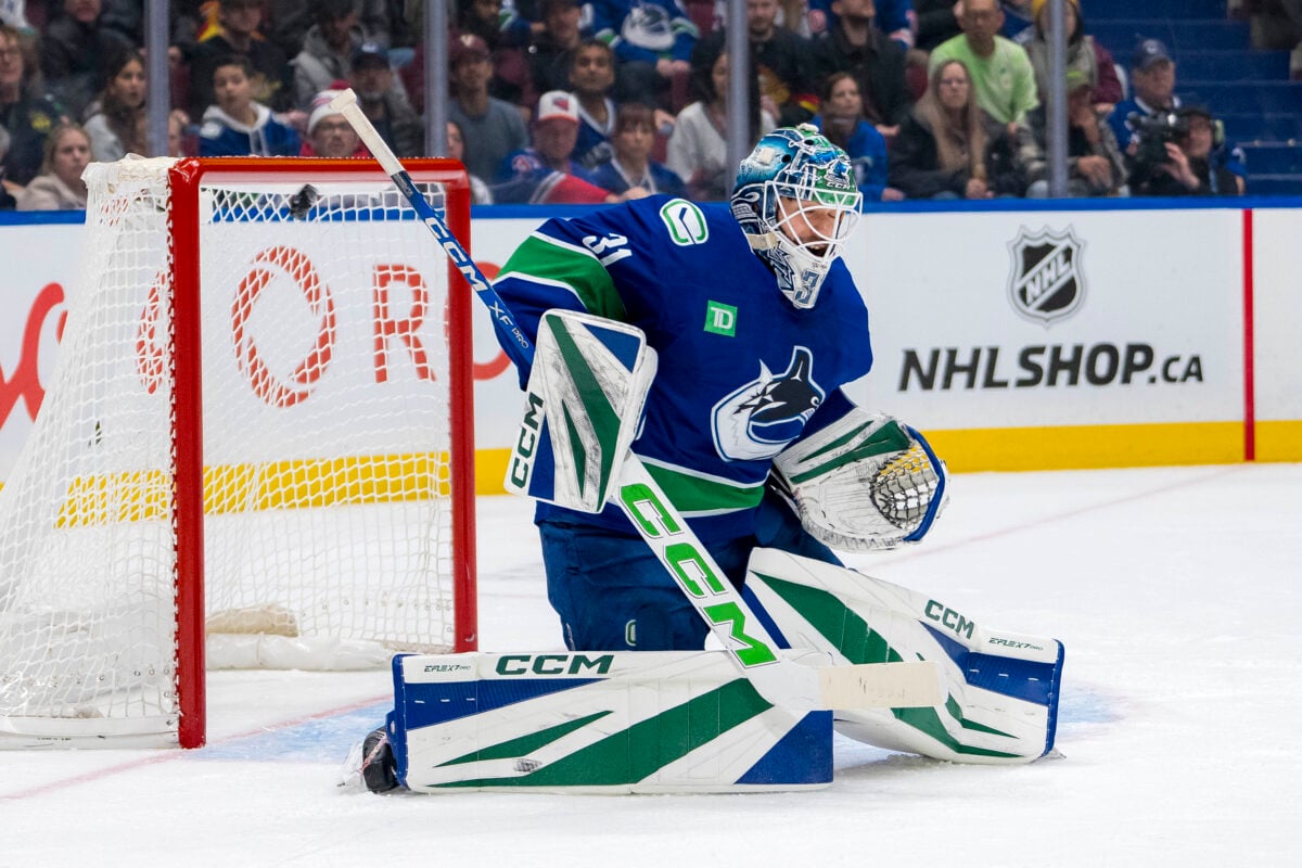 Arturs Silovs Vancouver Canucks