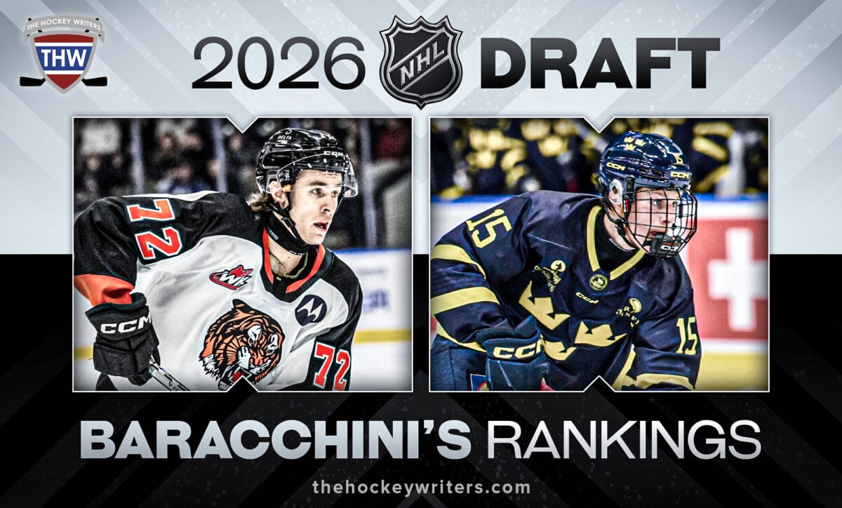 2026 NHL Draft Baracchini's Rankings Gavin McKenna and Ivar Stenberg