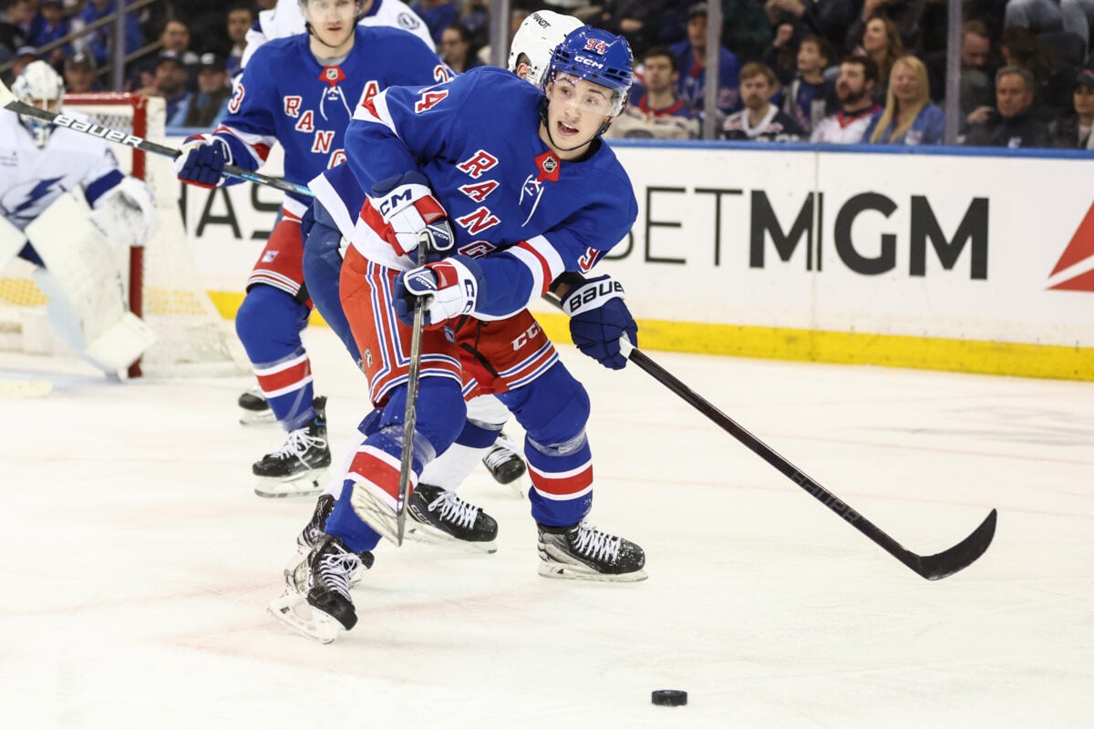 Gabe Perreault New York Rangers