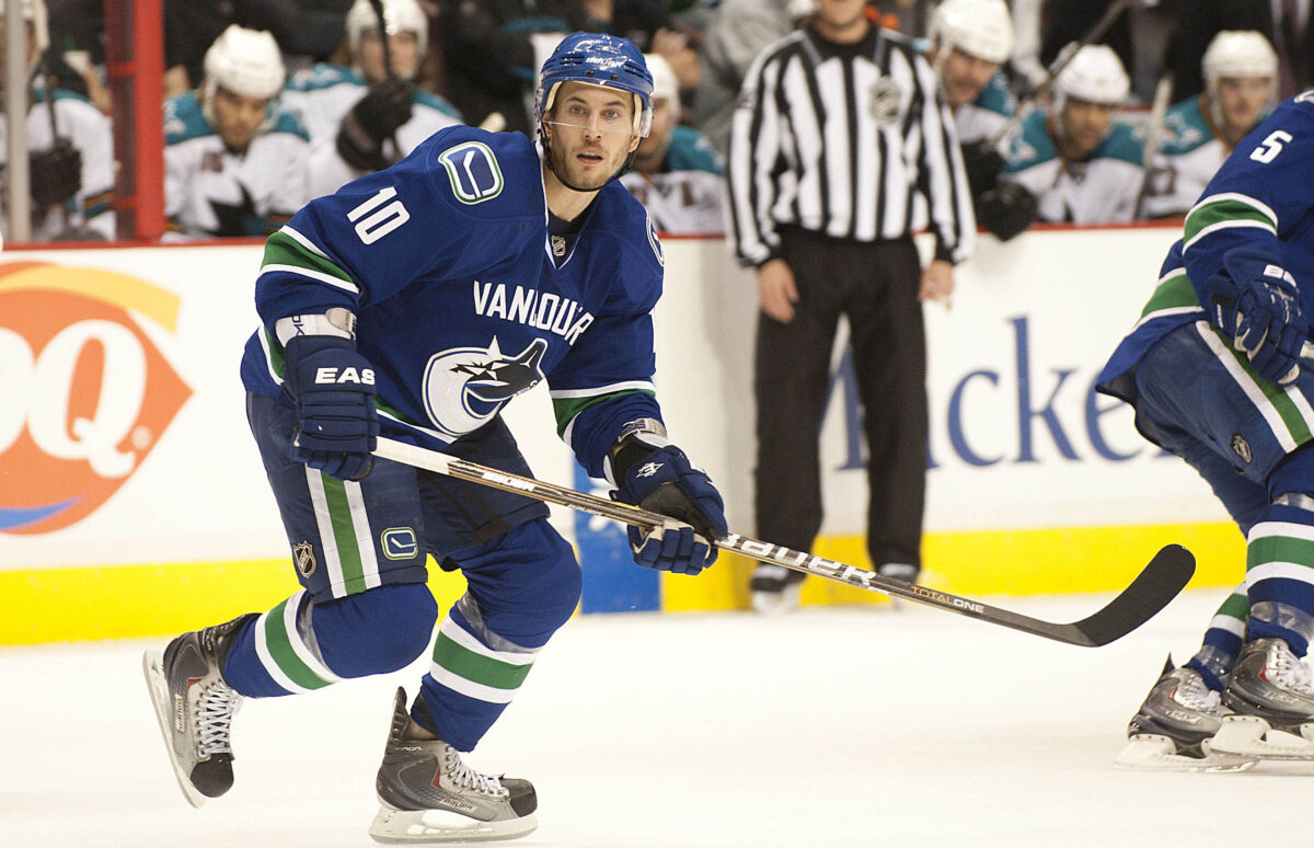 Jeff Tambellini Vancouver Canucks