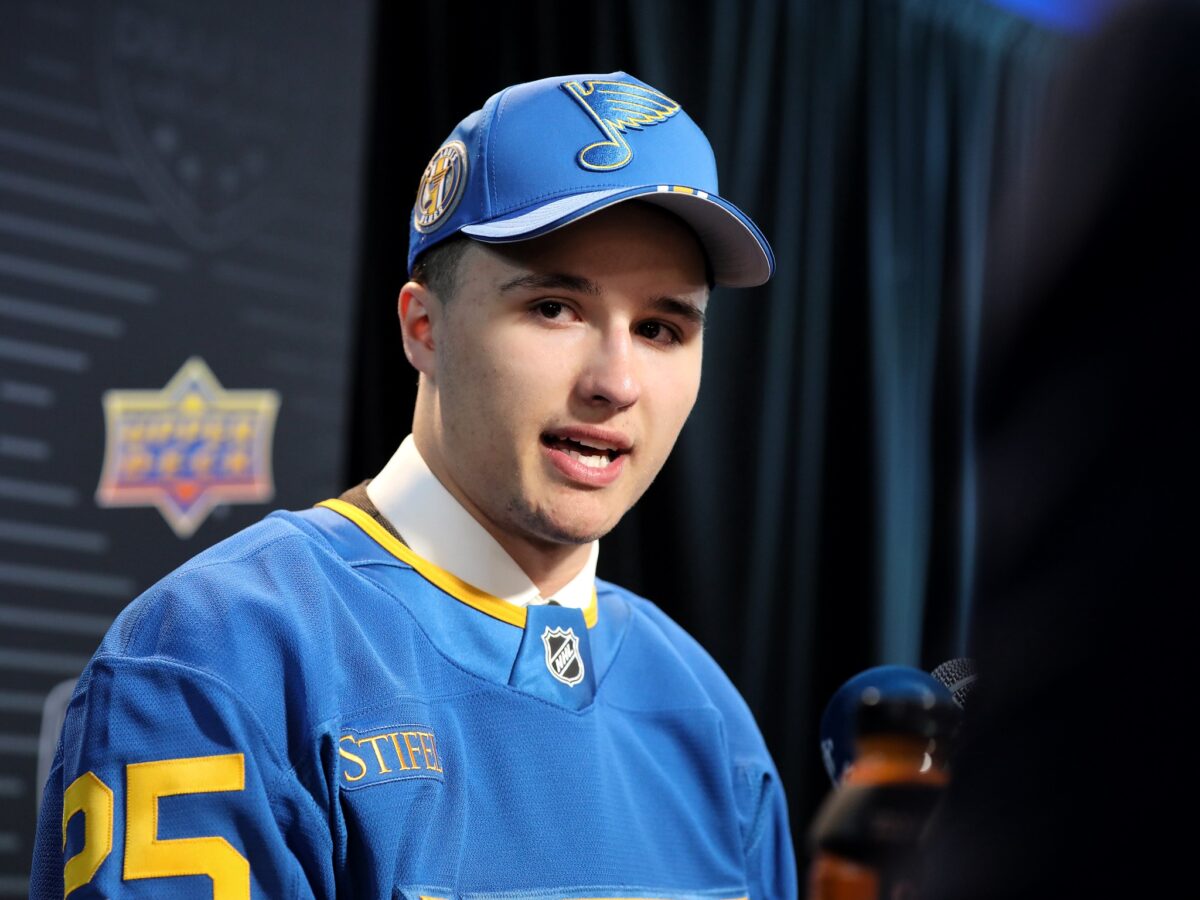 Justin Carbonneau St. Louis Blues