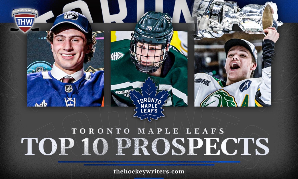 Easton Cowan, Ben Danford and Luke Haymes Toronto Maple Leafs Top 10 Prospects