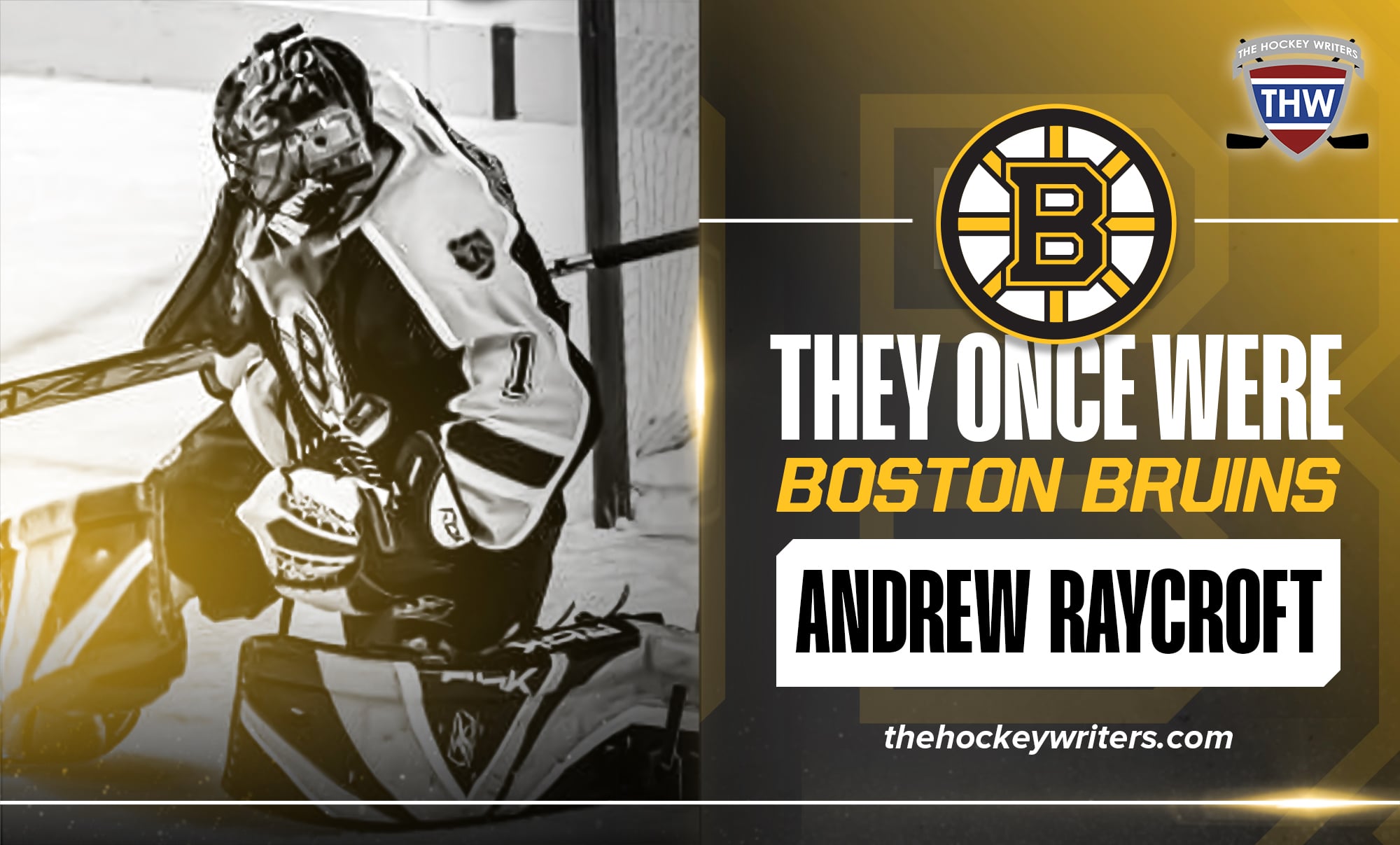 They Once Were Boston Bruins: Andrew Raycroft