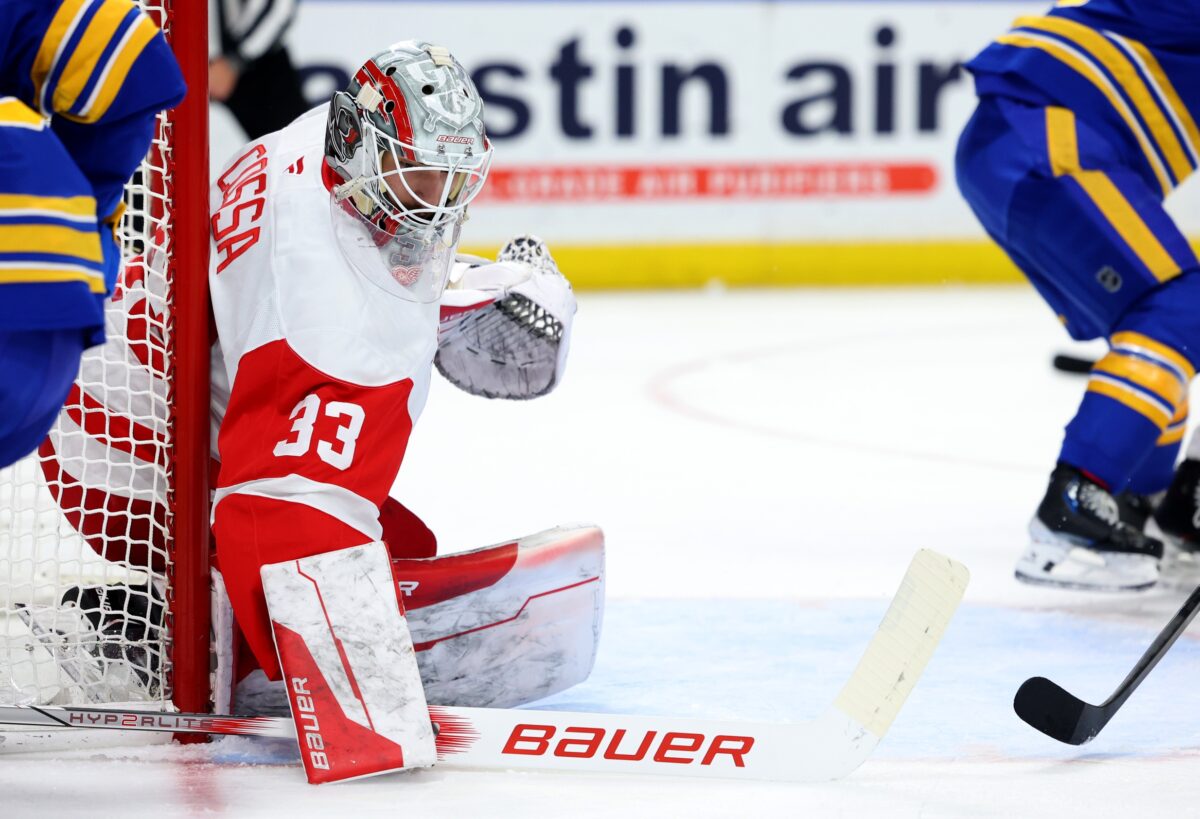 Detroit Red Wings Sebastian Cossa