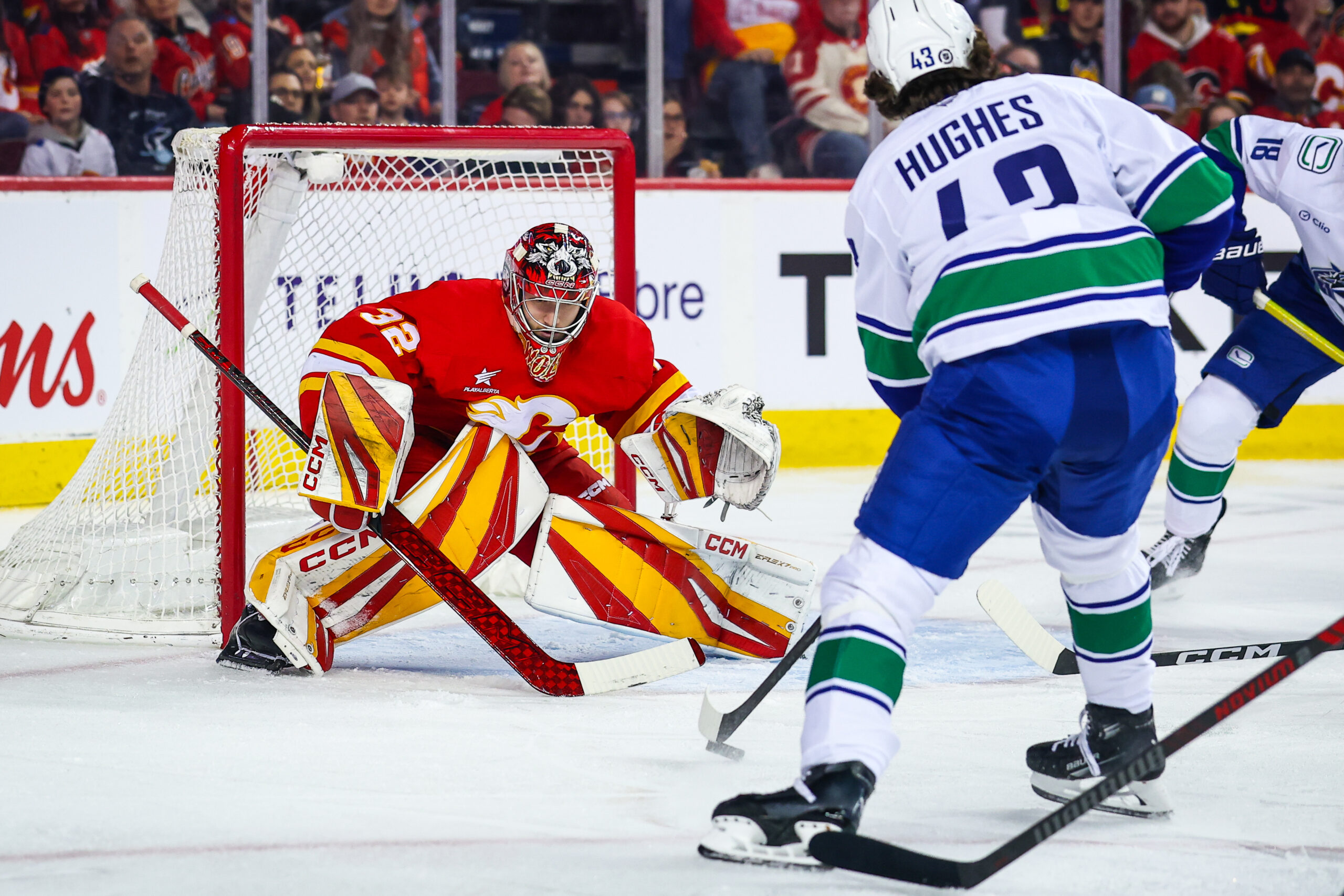 Calgary Flames Extend Dustin Wolf to 7-Year Contract