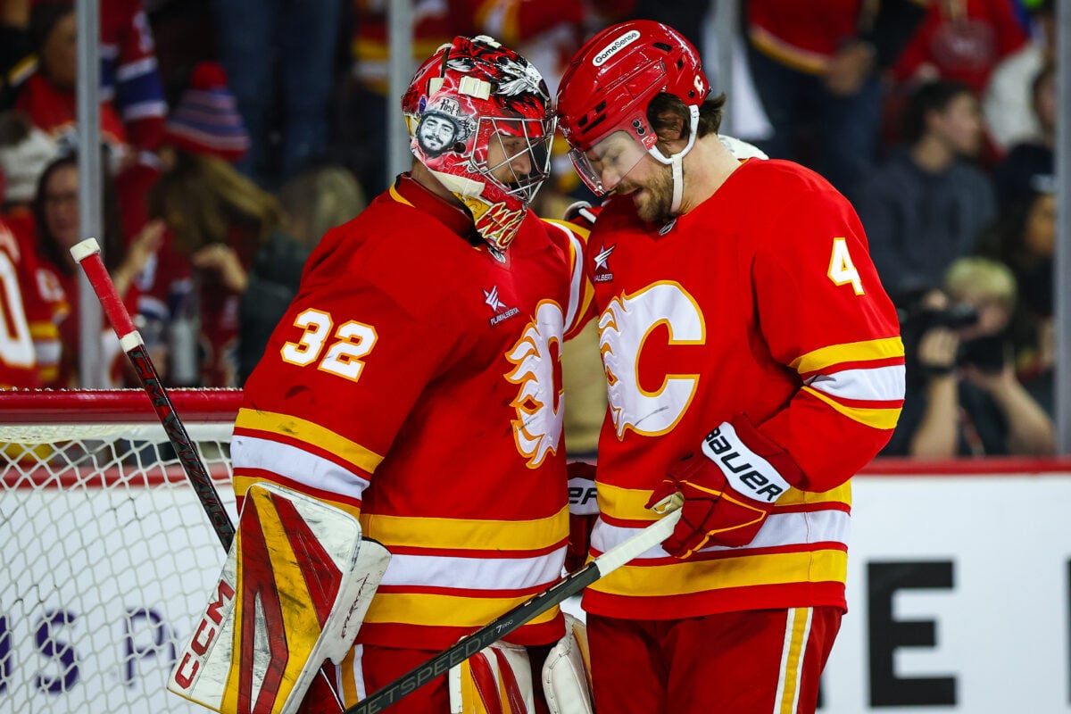 Dustin Wolf Rasmus Andersson Calgary Flames