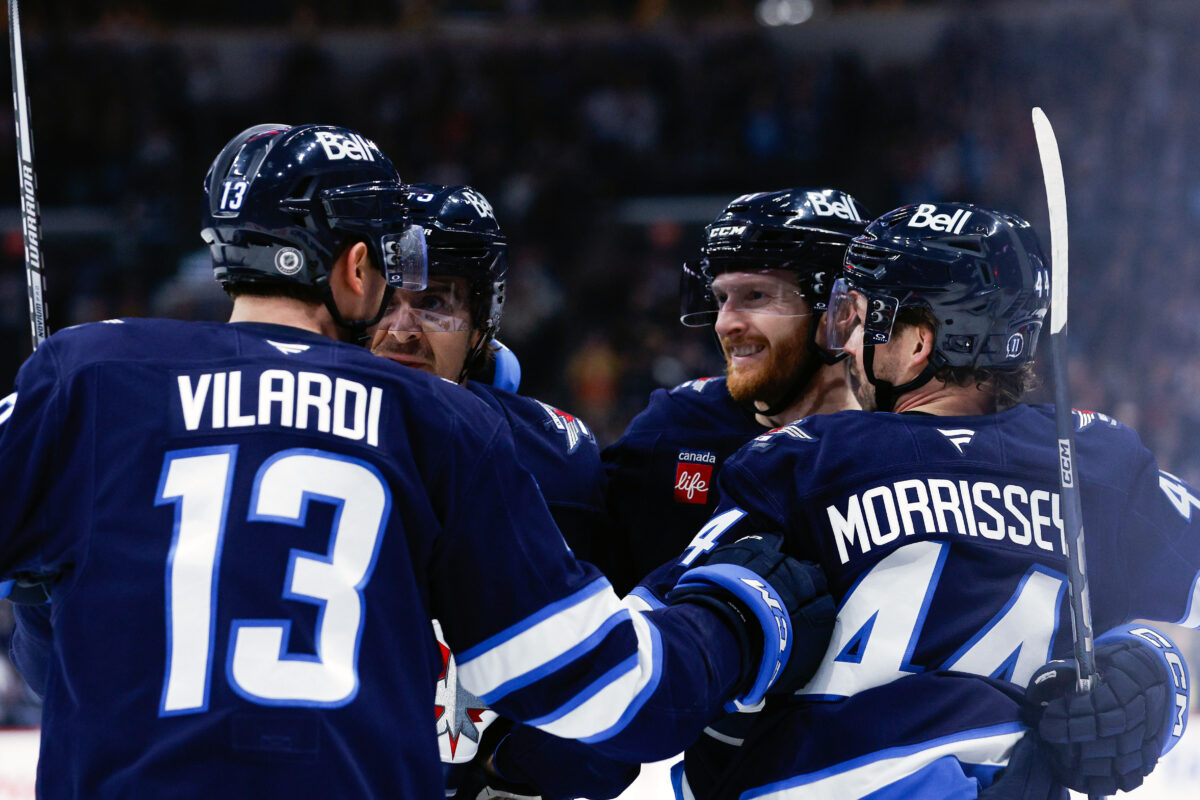 Winnipeg Jets celebration