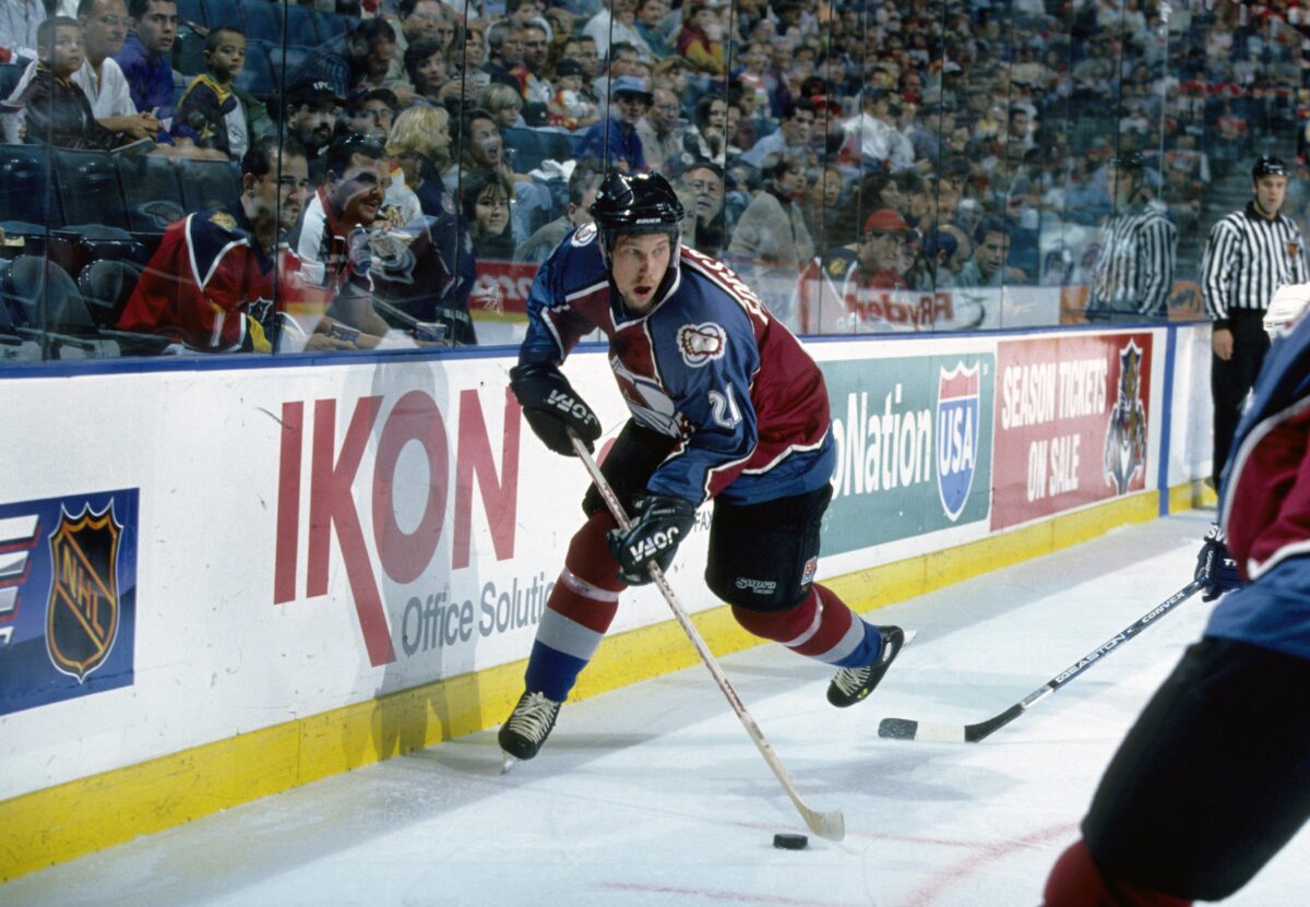 Peter Forsberg Colorado Avalanche