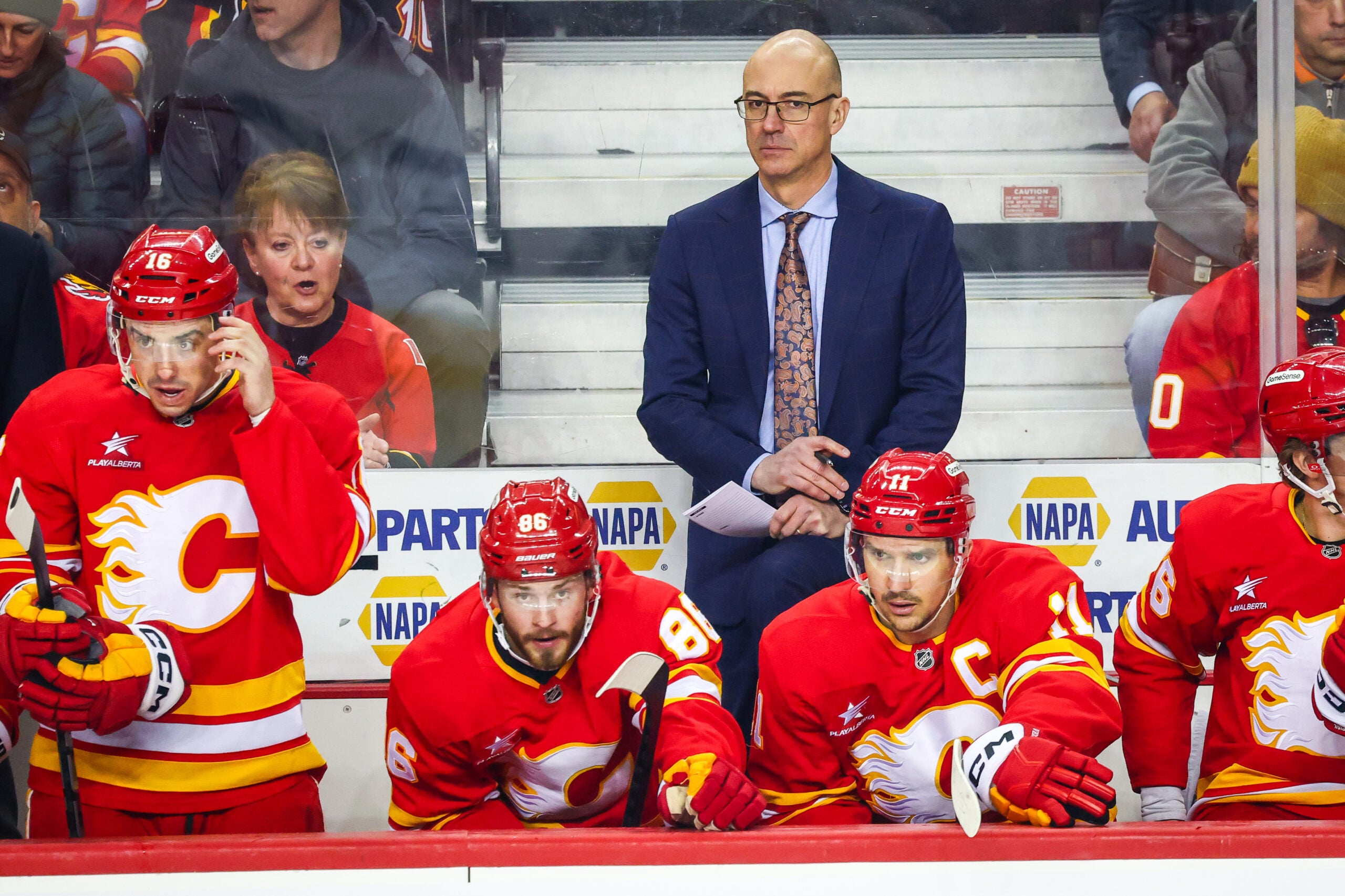 Huska May Not Have Much Leash Left with the Flames