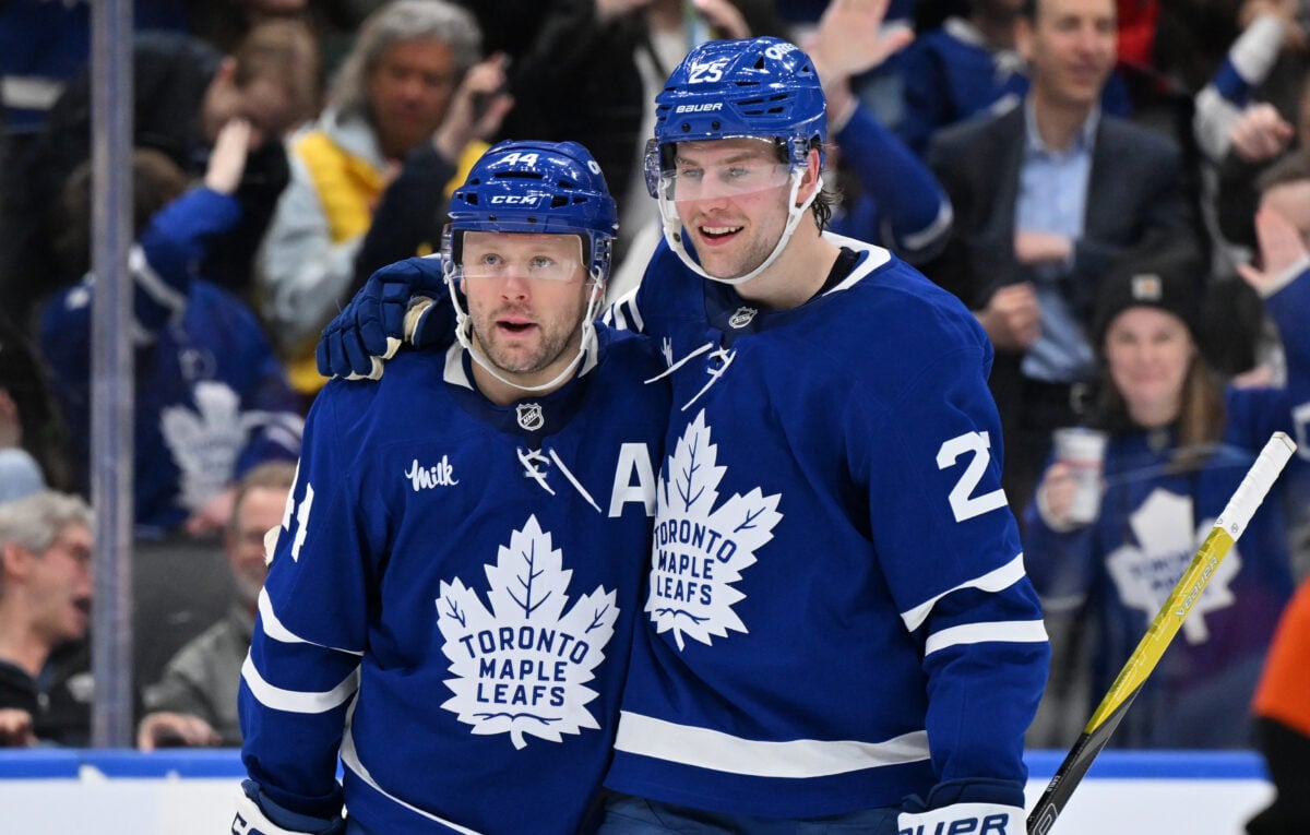 Morgan Rielly Brandon Carlo Toronto Maple Leafs