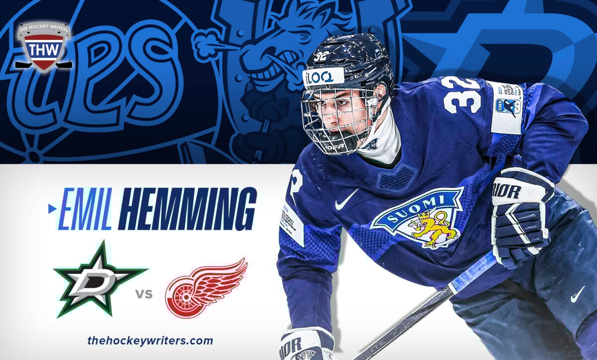 Emil Hemming TPS, Barrie Colts and Dallas Stars