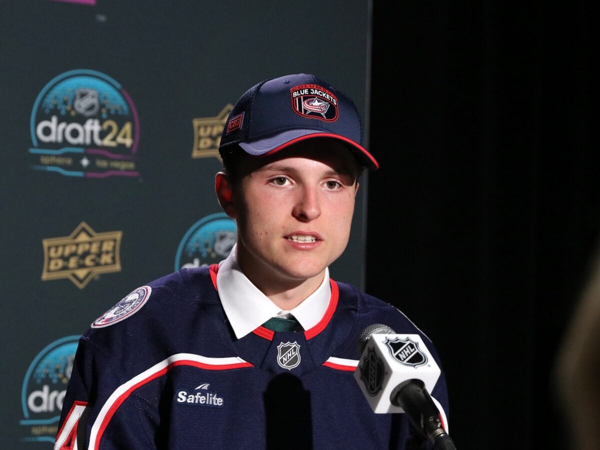 Evan Gardner Columbus Blue Jackets