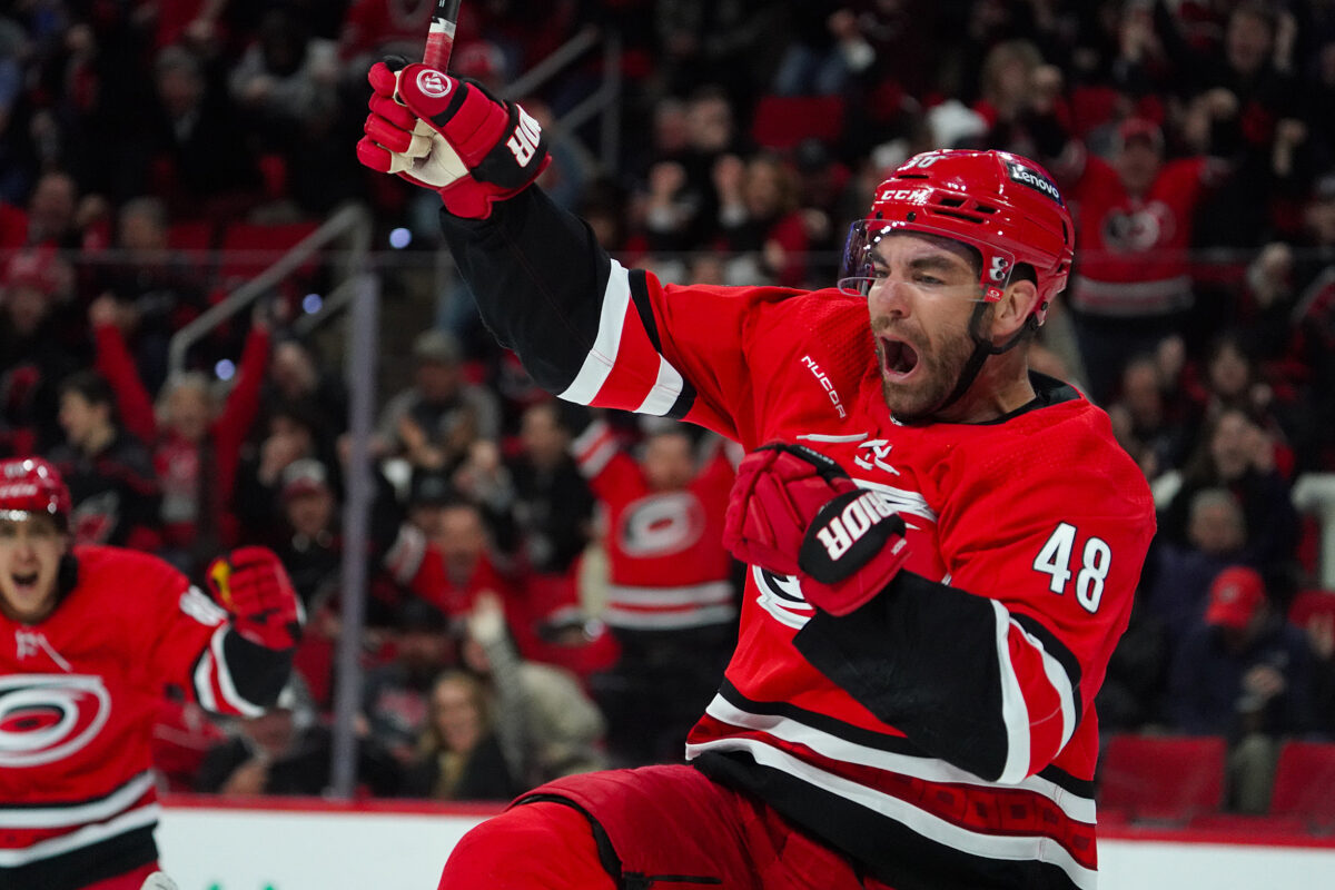 Jordan Martinook Carolina Hurricanes